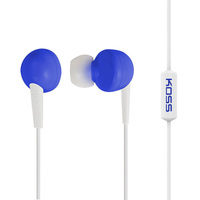 HF Koss KEB6iB Mic blue +мікрофон