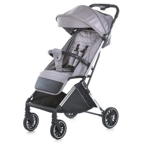 Коляска дитяча EL CAMINO ME 1129 LINK Silver Striped