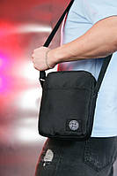 Барсетка Stone Island 1000d чорна