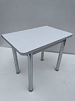 Стіл кухонний розкладний в білому кольорі