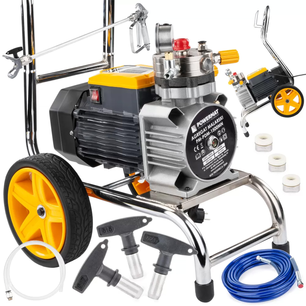 Фарбувальна станція Powermat PM-PDM-1500MN, 1500 Вт, фото 1