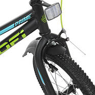 Велосипед дитячий PROF1 16д. Y16224-1, чорного кольору, фото 3