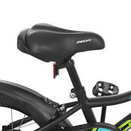 Велосипед дитячий PROF1 16д. Y16224-1, чорного кольору, фото 4