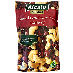 Горішки мікс журавлина та кешью (черв.) Алесто Alesto Mix cranberry mix 200g 27шт/ящ (Код: 00-00003782)