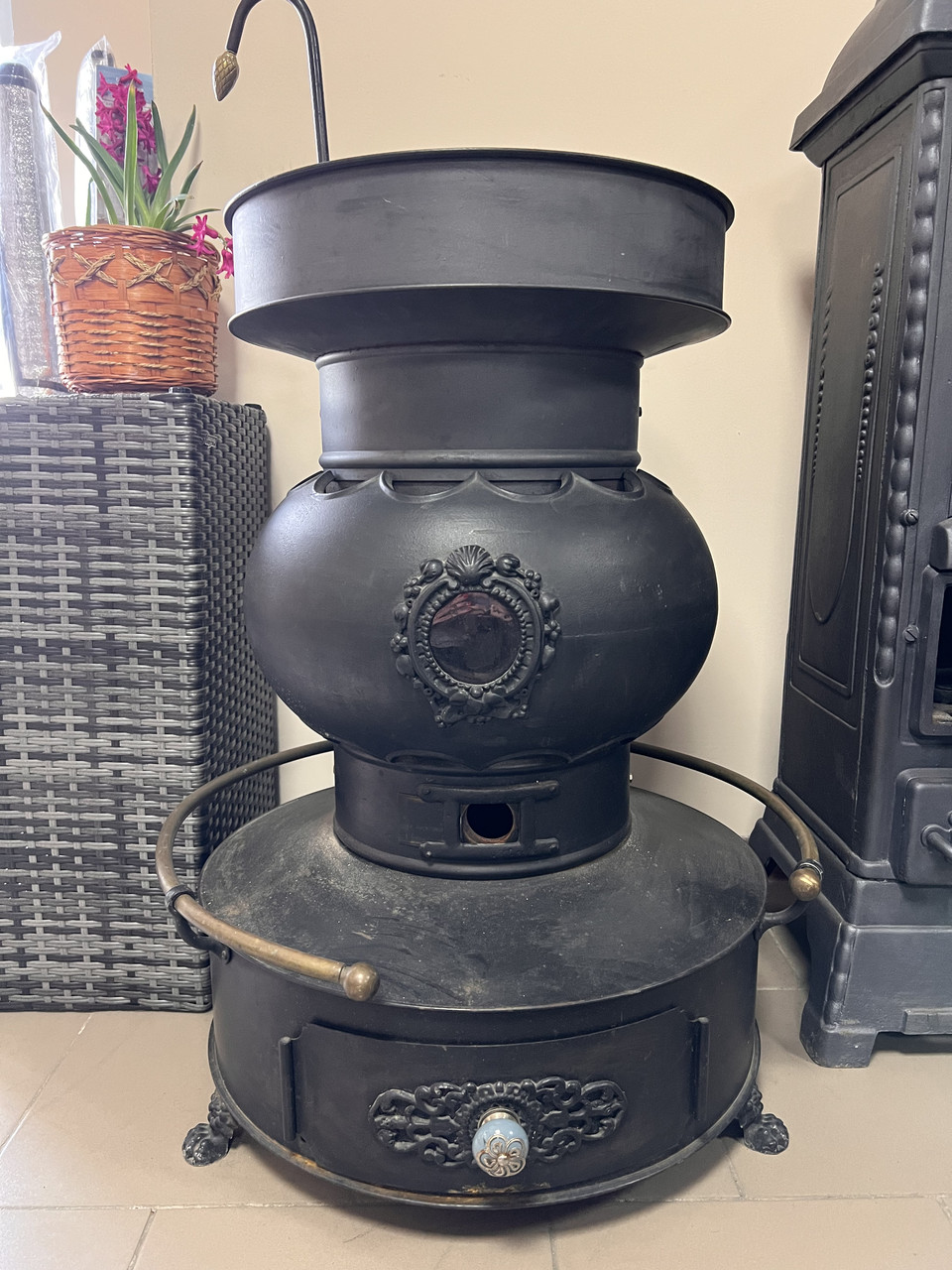 Буржуйка чавунна, Німеччина, фото 1
