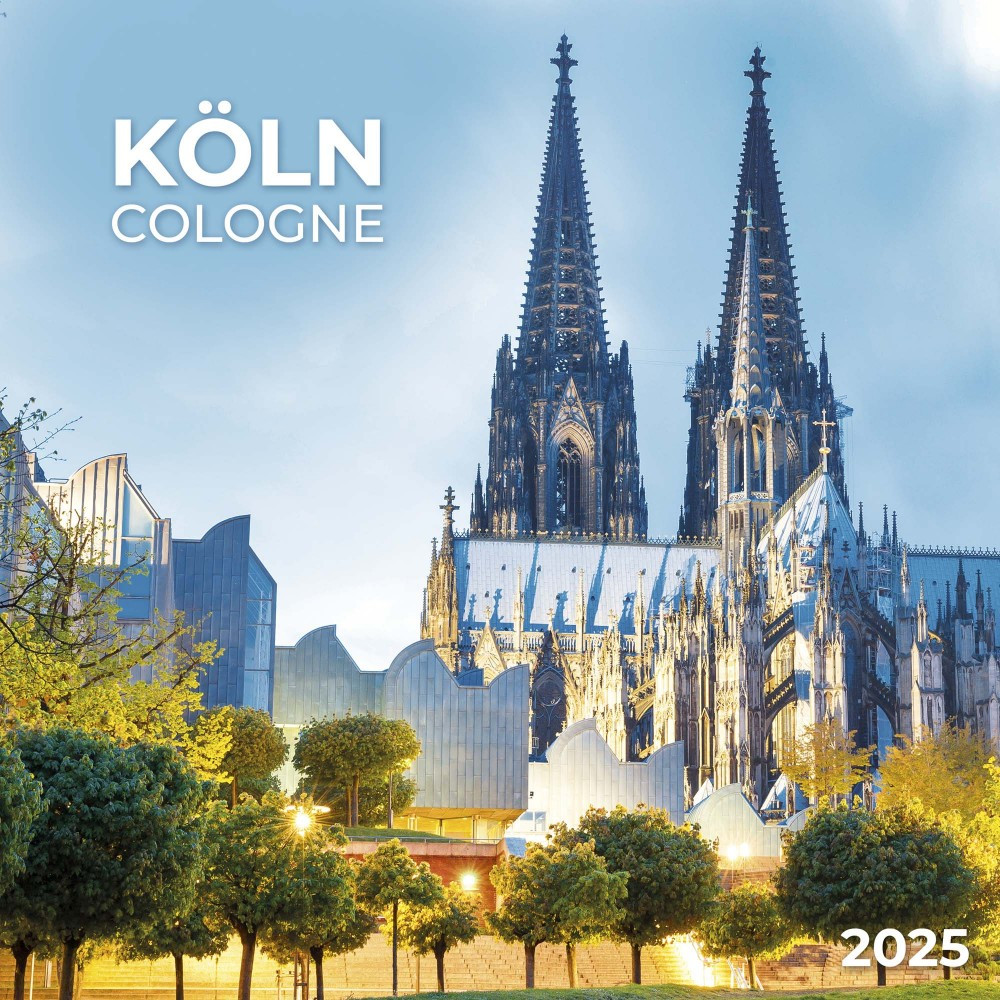 Настінний календар 2025 рік. Köln (Cologne) 2025