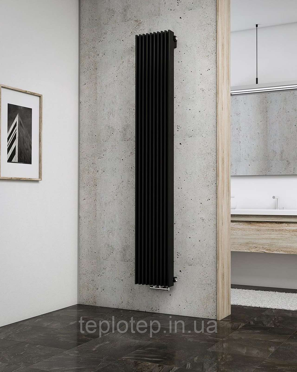 Nadin 1 1800x360 мм чорний