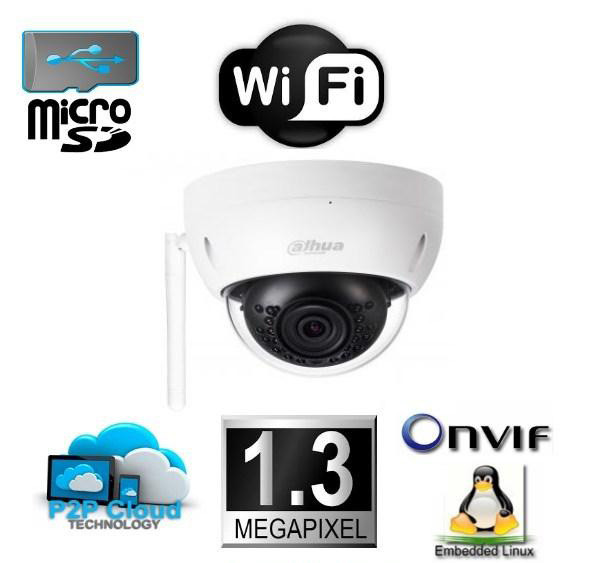 Внутрішня IP камера Dahua DH-IPC-HDBW1120E-W (2.8 мм)