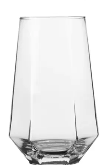 Набір скляних високих склянок "Лутон" Helios 575 мл 6шт JS5163-3