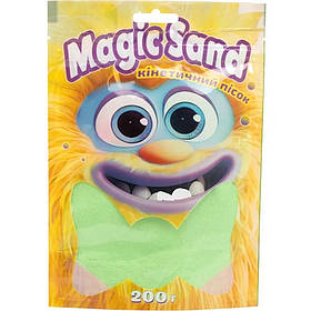 Кінетичний пісок у пакеті зелений 200 г