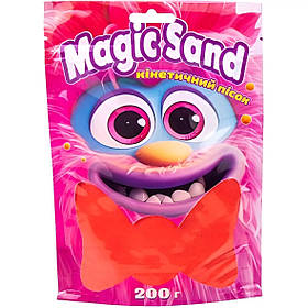 Кінетичний пісок у пакеті червоний 200 г