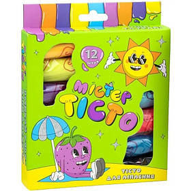 Тісто для ліплення 12 кольорів