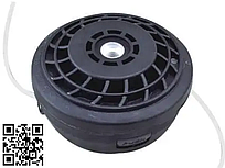 Косильна головка напівавтомат професійна барабан з ліскою шпуля барабан з автоматичним намотуванням ліски M10*1.25, D=120 мм