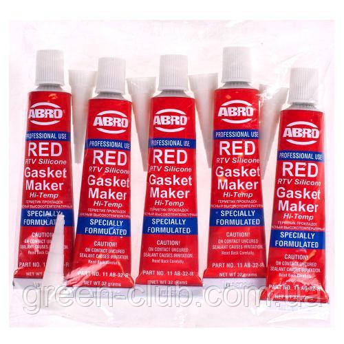 ABRO Герметик прокладки (AB 11) RED (32 г) Китай малий. (11-AB CH small)