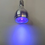 UV/LED – лампа для сушіння нігтів на прищіпці, з USB кабелем, Срібна-біла, фото 4