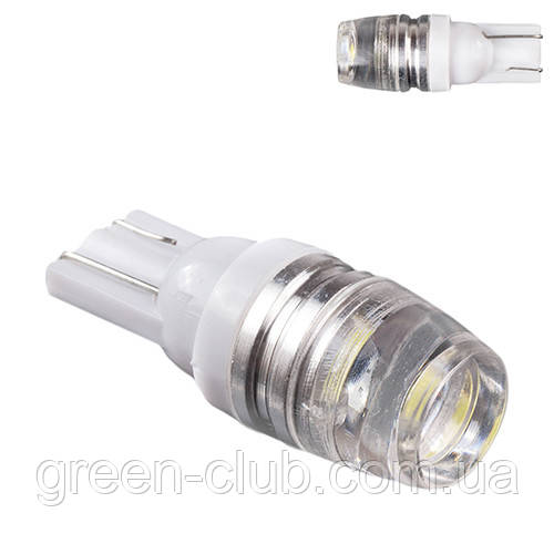 Лампа PULSO/габаритная/LED T10/2SMD-3014/12v/0.5w/25lm White (LP-122561)