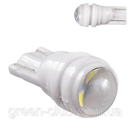 Лампа PULSO/габаритная/LED T10/1SMD/3D/CERAMIC/12v/0.5w/65lm White (LP-126523)