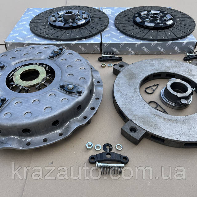 Комплект зчеплення ЯМЗ 238 (кошик, к-кт дисків, промпліту
