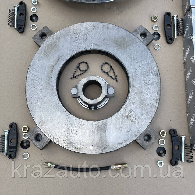 Комплект зчеплення ЯМЗ 236 (кошик, к-кт дисків, промпліту