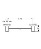 Поручень для ванни Grohe Essentials Cube New (40514001), фото 2