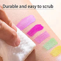 Фарби для бодіарту на водній основі 12 комбінацій кольорів, водорозчинний пігмент, з пензликом 23х12х2 см, фото 5