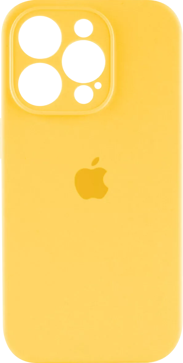 Накладка iPhone 13 Pro yellow Full Camera Soft Case