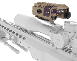 Лазерний дальномір і балістичний комп'ютер Wilcox RAPTAR S, Колір: FDE, фото 4