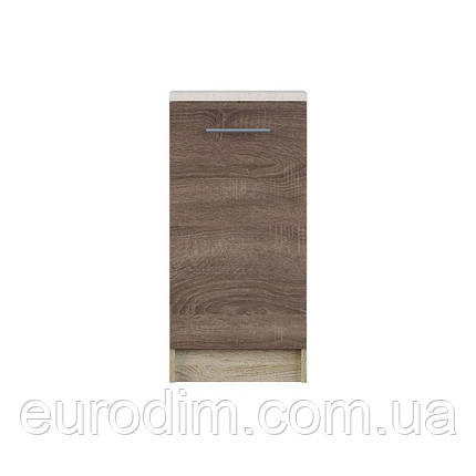 Кухонний модуль нижній Еверест Еко 400 дуб сонома/трюфель (без стільниці) 40х46х82 см (DTM-2886), фото 2