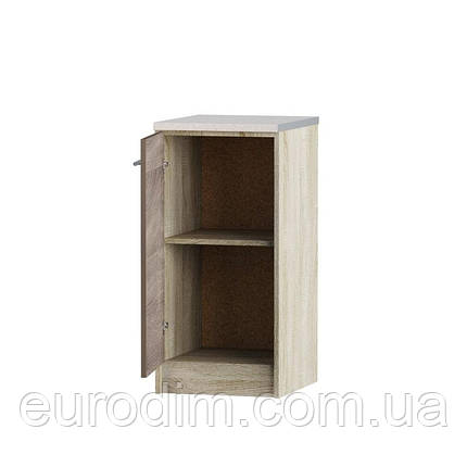 Кухонний модуль нижній Еверест Еко 400 дуб сонома/трюфель (без стільниці) 40х46х82 см (DTM-2886), фото 3