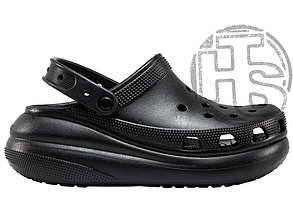 Жіночі крокси Crocs Classic Crush Clogs Black 207521-001