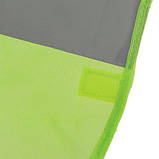 Жилет безпеки світловідбивний (green) 116 G XL (ЖБ002), фото 4