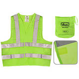 Жилет безпеки світловідбивний (green) 116 G XL (ЖБ002), фото 5