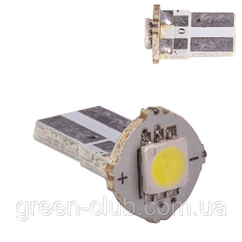 Лампа PULSO/габаритная/LED T10/1SMD-5050/12v/0.5w/12lm White (LP-121267)
