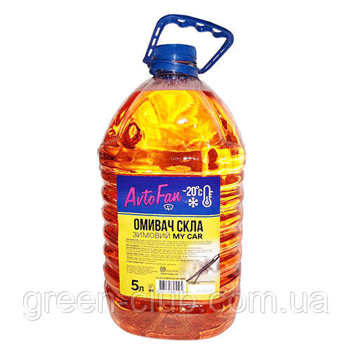 Омивач скла зимовий AutoFan 5Л -20С (MY CAR) (5105)