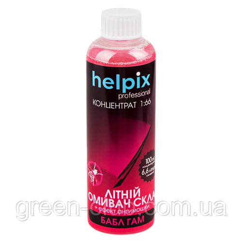 Концентрат літнього омивача HELPIX "1:66" Бабл Гам 100 мл. (4450), фото 1