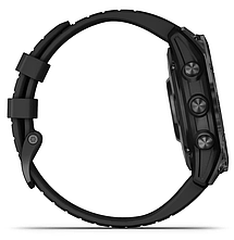 Смарт-годинник Garmin EPIX Pro Gen 2 (47 mm), Slate gray with black silicone band, фото 6