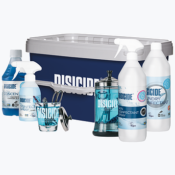 Стартовий набір для дезінфекції робочого місця 7в1, для манікюрних салонів та салонів краси (D035007)