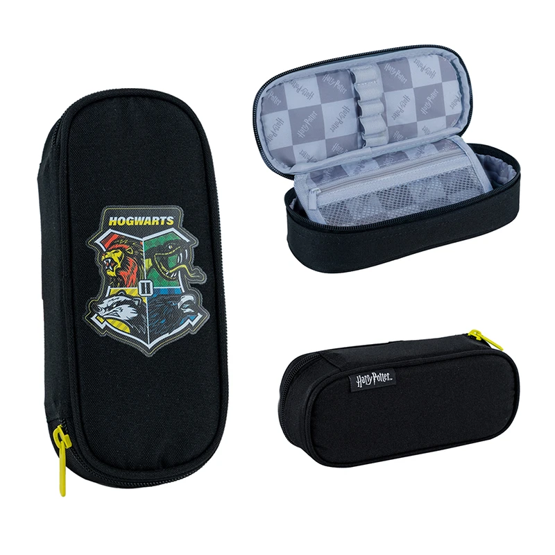 Пенал шкільний Kite Harry Potter (1 відділення, органайзер на 8 предметів) HP24-599