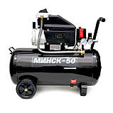 Компресор МК-50, 1.5 кВт, 220 В, 8 атм, 205 л/хв INTERTOOL PT-0021, фото 2