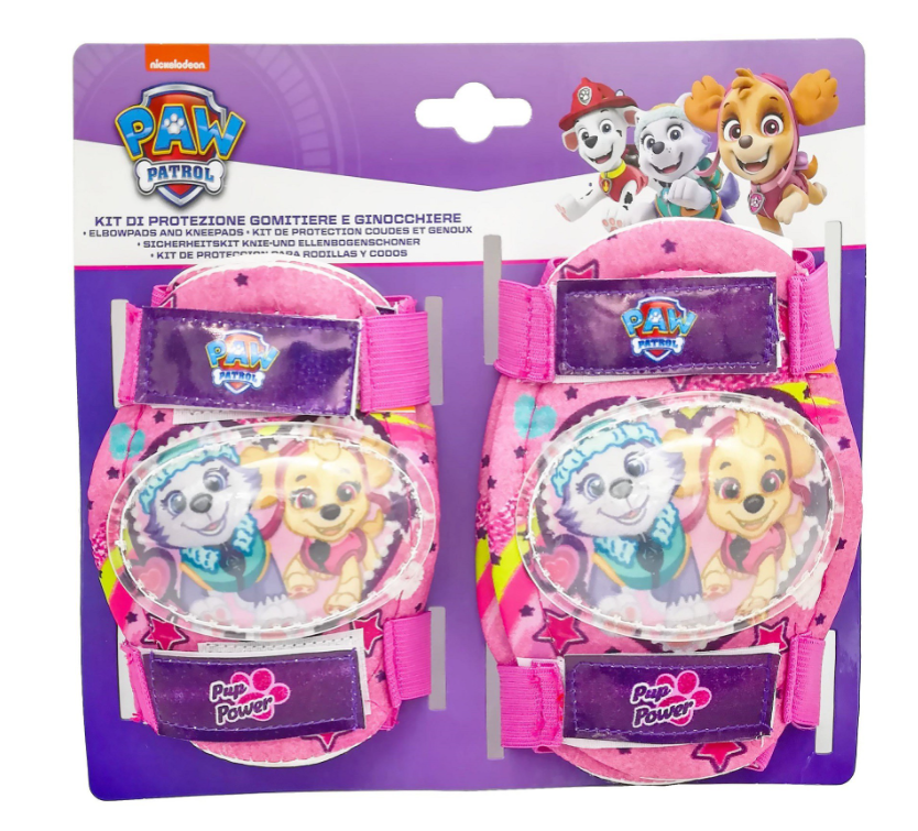 Дитячі наколінники та налокітники PAW PATROL, рожеві