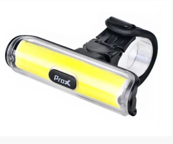 Ліхтар передній /акумулятор/ PROX ZETACOB LED 100Lm, 500mAh USB