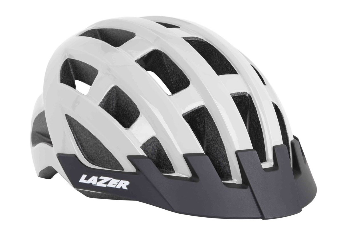 Напівшолом LAZER Compact UNI 54-61см білий