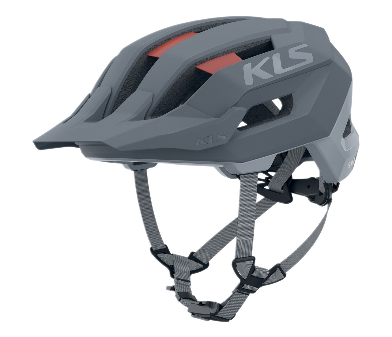 Шолом KELLYS KLS SHARP 3D fit, магнітна застібка, M/L 54-58см, сірий