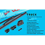 Щітки склоочисника VOIN-806-28 вантажні каркасні VOIN-28" 700 мм (TPTR-28"-PC) TRUCK (VT-WB28-7, фото 4