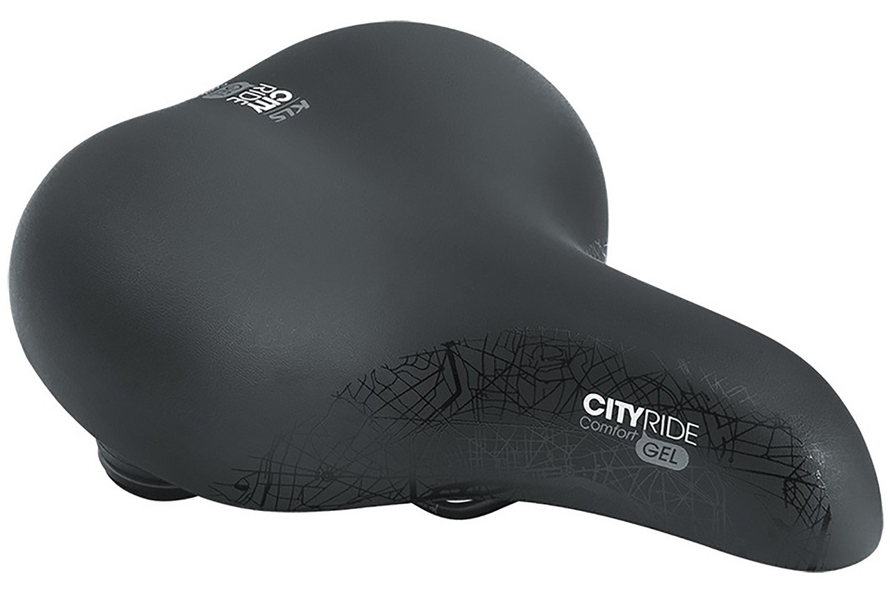 Сідло KELLYS CITYRIDE 260 x 225 мм чорне