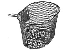 Кошик на кермо дитячий сітчастий металевий. HB-047-1 чорний
