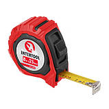 Рулетка з фіксатором 8 м*25 мм "Магніт" INTERTOOL MT-0508, фото 3