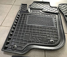 Водійський коврик в салон MITSUBISHI L200 з 2006-2013 рр .. (AVTO-GUMM)