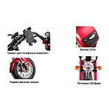 Електроскутер Chopper 2000W, 60V20Ah, Green (r804-m3/2000Gn), фото 5