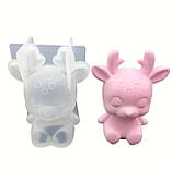 Силіконовий молд Лось 3D, фото 2